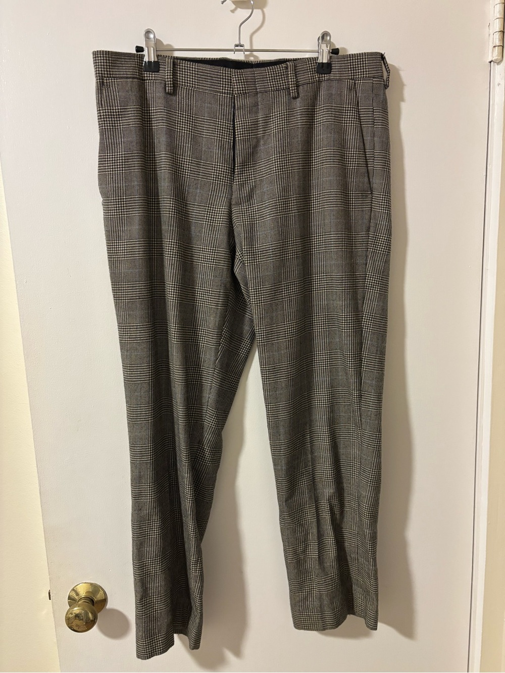 J.Crew Thompson Slim Fit Plaid Pants